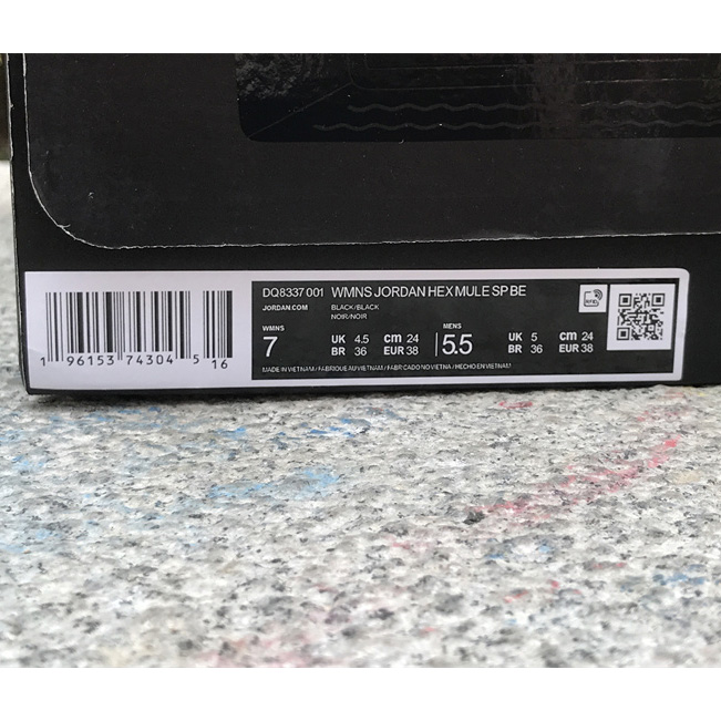 Jordan Hex Mule    DQ8337-001 - FashionPlug