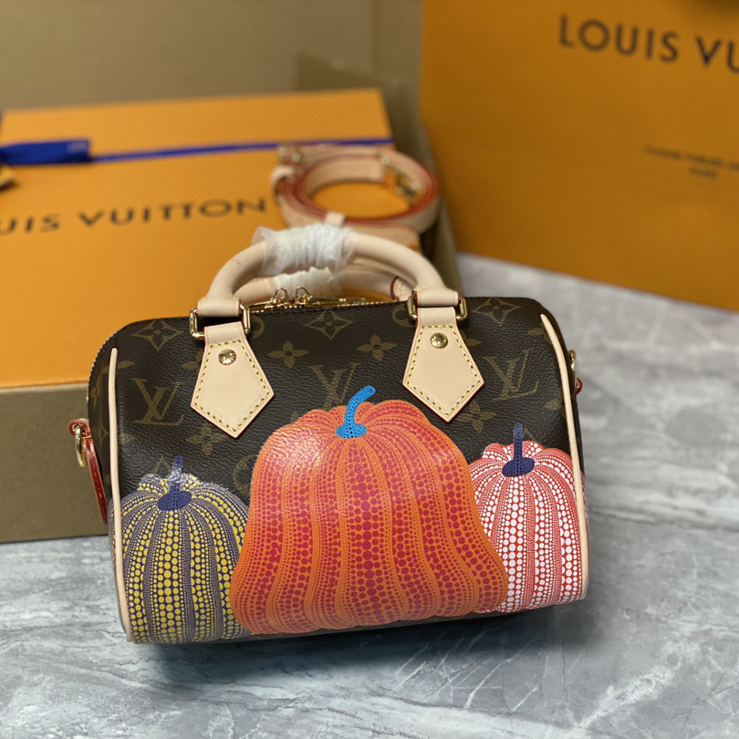 Louis Vuitton LV x YK Speedy Bandoulière 20  (20.5 x 13.5 x 12cm)       M46469 - FashionPlug