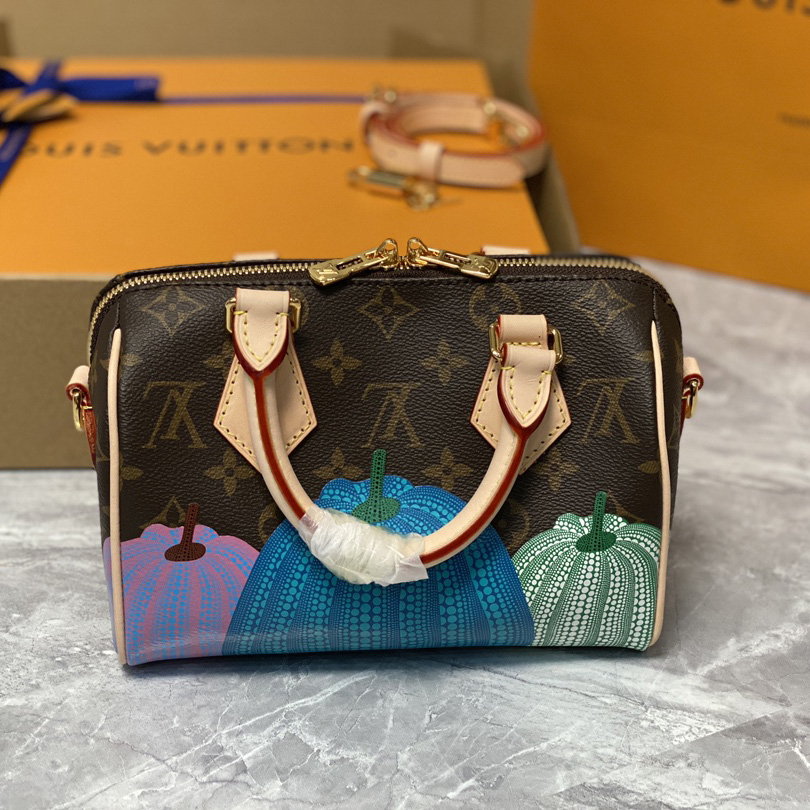 Louis Vuitton LV x YK Speedy Bandoulière 20  (20.5 x 13.5 x 12cm)       M46469 - FashionPlug