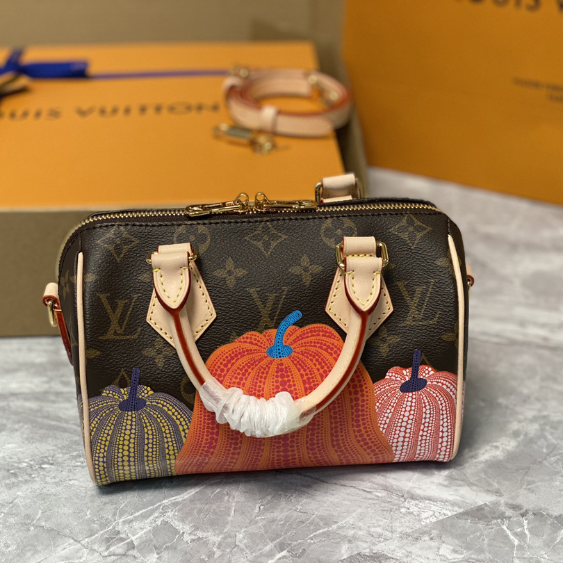 Louis Vuitton LV x YK Speedy Bandoulière 20  (20.5 x 13.5 x 12cm)       M46469 - FashionPlug