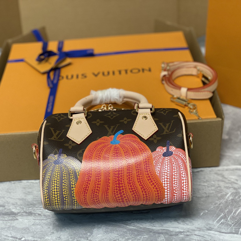 Louis Vuitton LV x YK Speedy Bandoulière 20  (20.5 x 13.5 x 12cm)       M46469 - FashionPlug