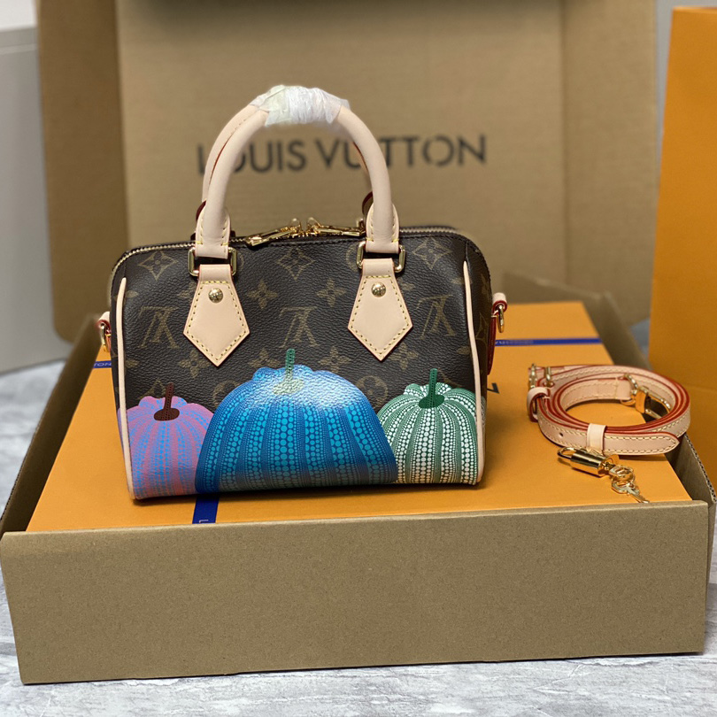 Louis Vuitton LV x YK Speedy Bandoulière 20  (20.5 x 13.5 x 12cm)       M46469 - FashionPlug