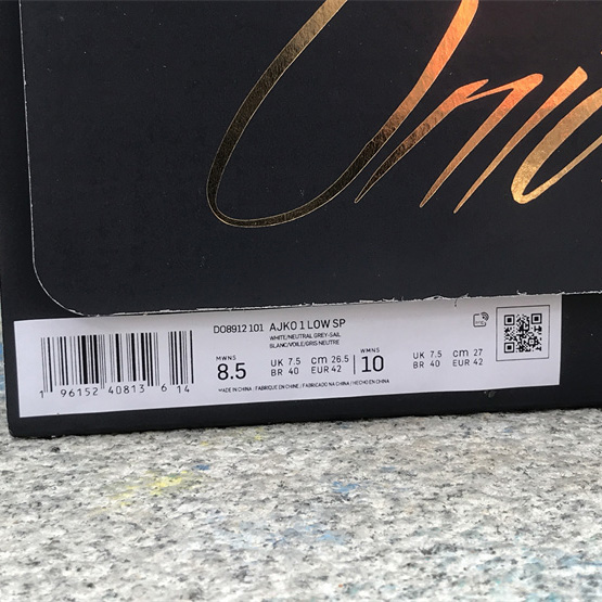 Union x Air Jordan 1 KO Low Sneaker    DO8912-101 - FashionPlug