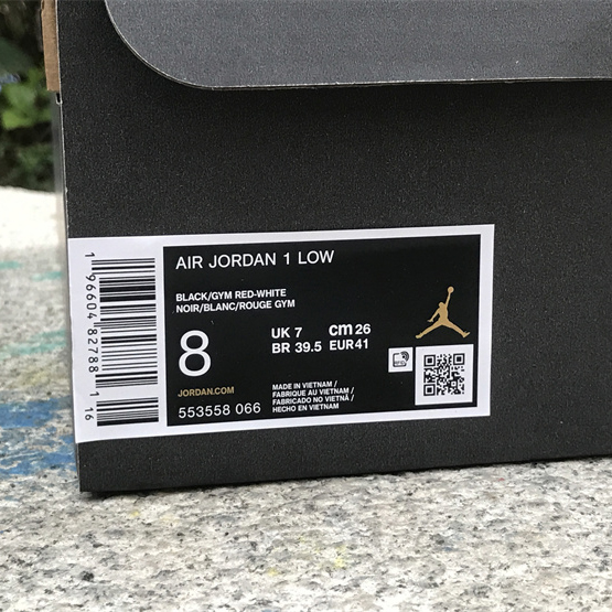 Air Jordan 1 Low Sneaker      553558-066 - FashionPlug
