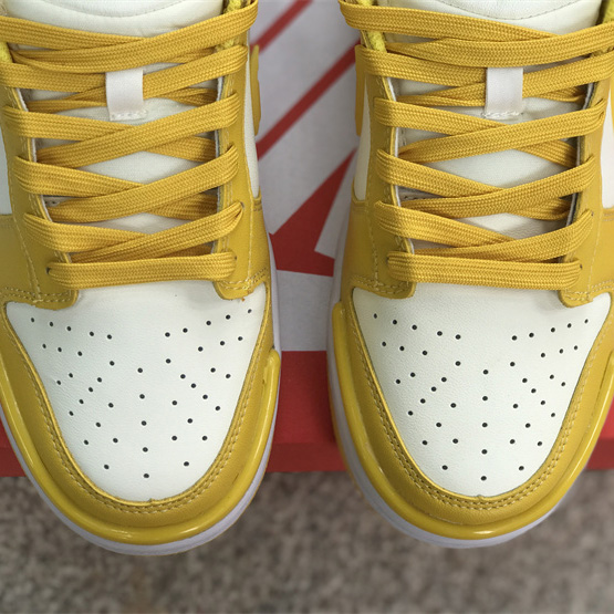 Nike Dunk Low Twist “Vivid Sulfur” Sneakers        DZ2794-100 - FashionPlug