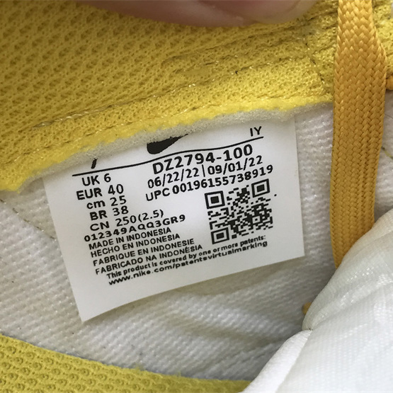Nike Dunk Low Twist “Vivid Sulfur” Sneakers        DZ2794-100 - FashionPlug