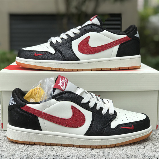 Fragment x Travis Scott x Air Jordan 1 Low Sneaker      DM7866-996 - FashionPlug