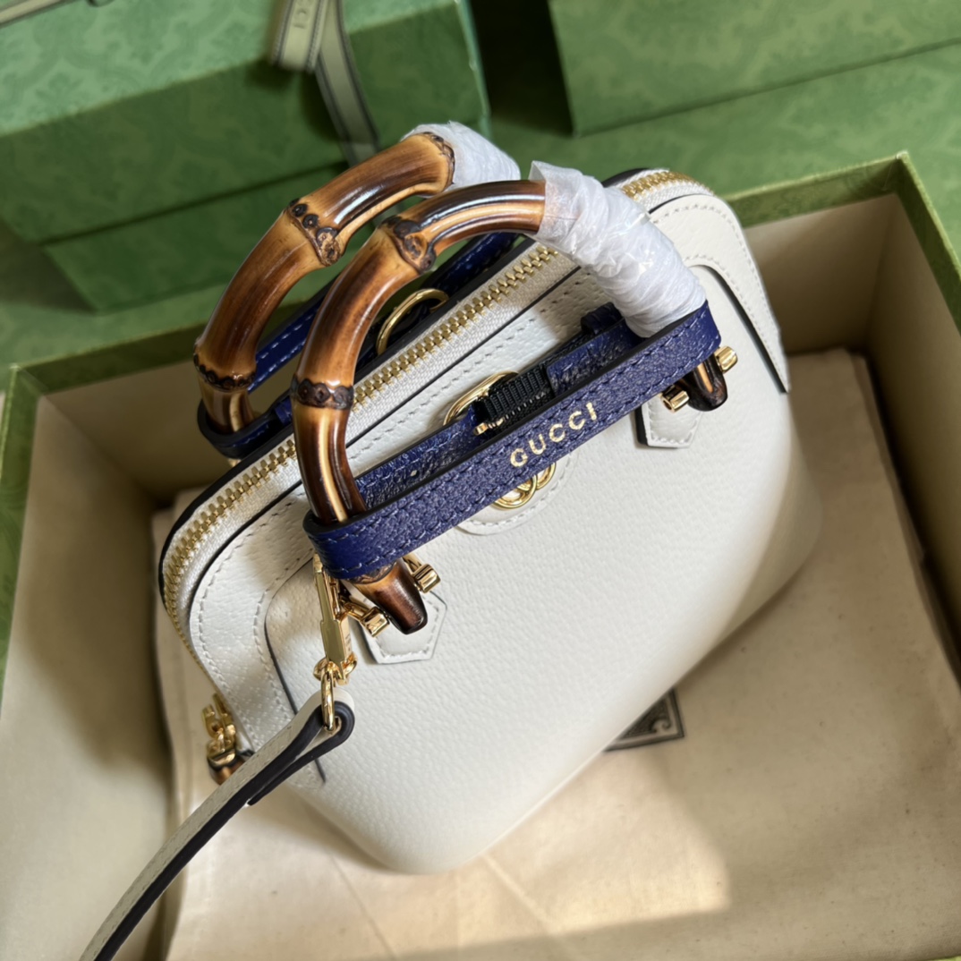 Gucci Diana Mini Tote Bag(20-16-8.5cm) - FashionPlug
