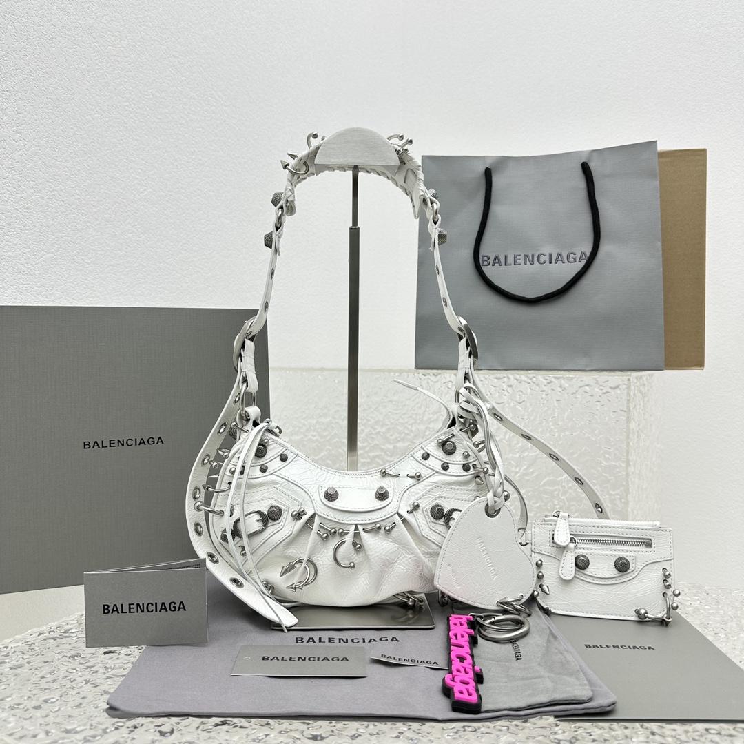 Balenciaga Women's Le Cagole Shoulder Bag(26-16-9.9cm) - FashionPlug
