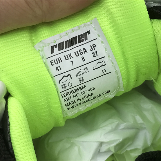 Balenciaga Runner Sneaker In White - FashionPlug