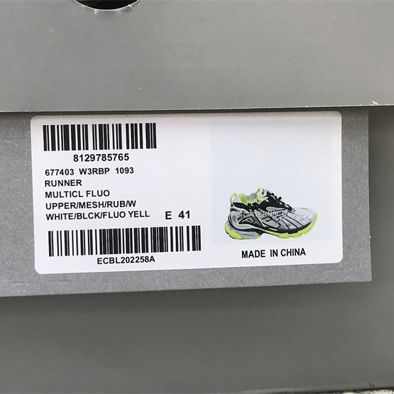 Balenciaga Runner Sneaker In White - FashionPlug