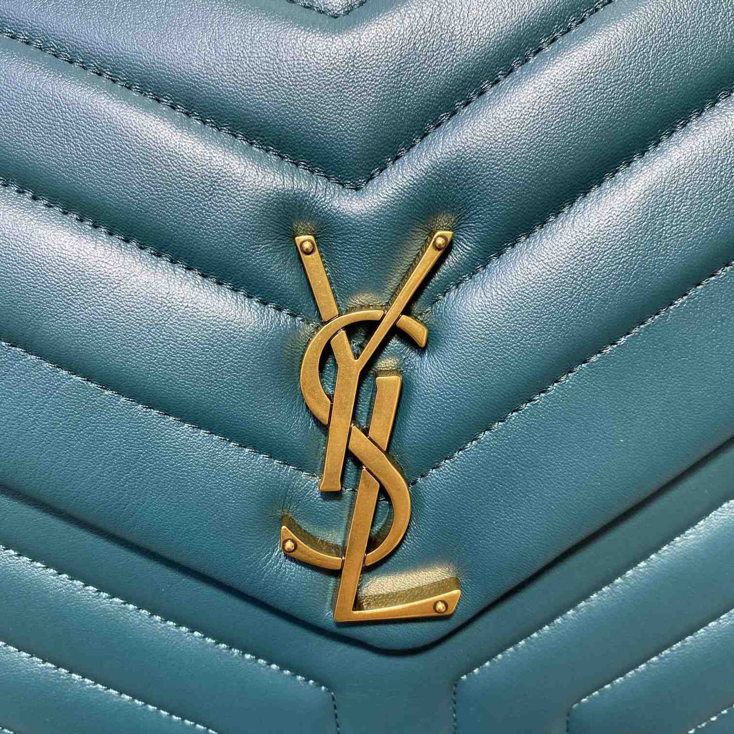 Saint Laurent Loulou Medium Chain Shoulder Bag - FashionPlug
