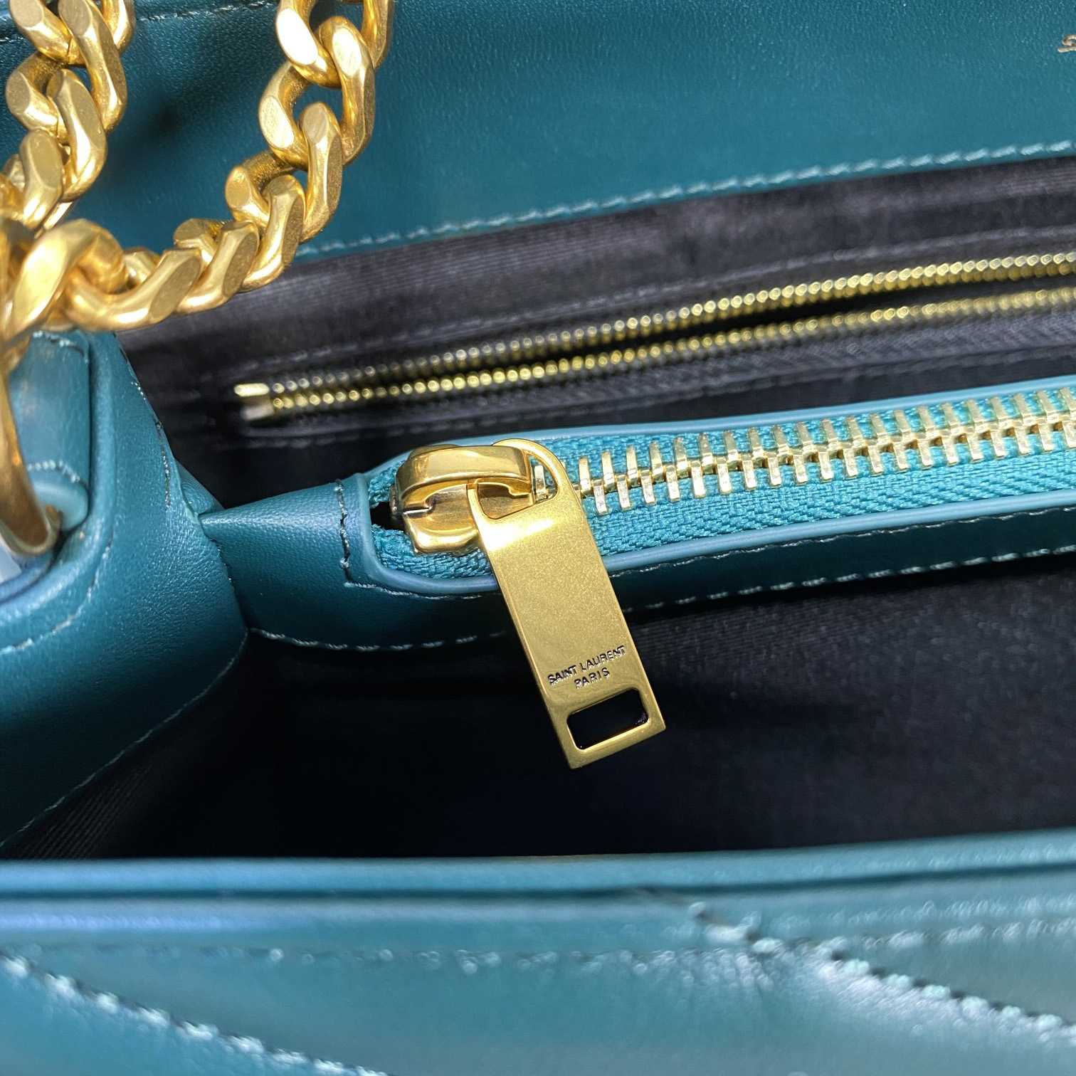 Saint Laurent Loulou Medium Chain Shoulder Bag - FashionPlug