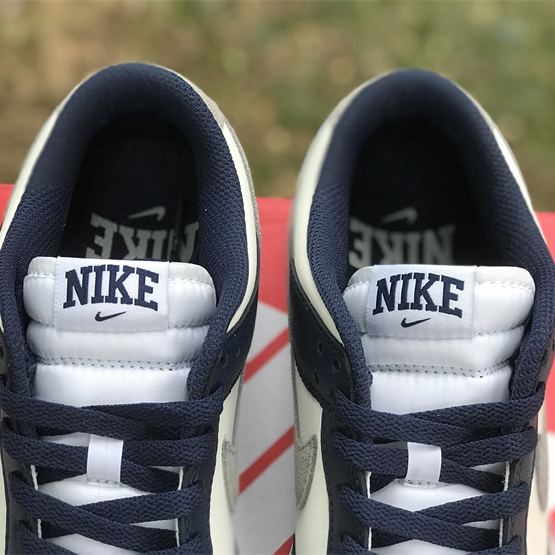 Nike Dunk Low “Midnight Navy” Sneakers     FD9749-400 - FashionPlug