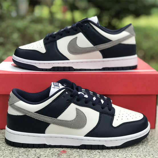 Nike Dunk Low “Midnight Navy” Sneakers     FD9749-400 - FashionPlug