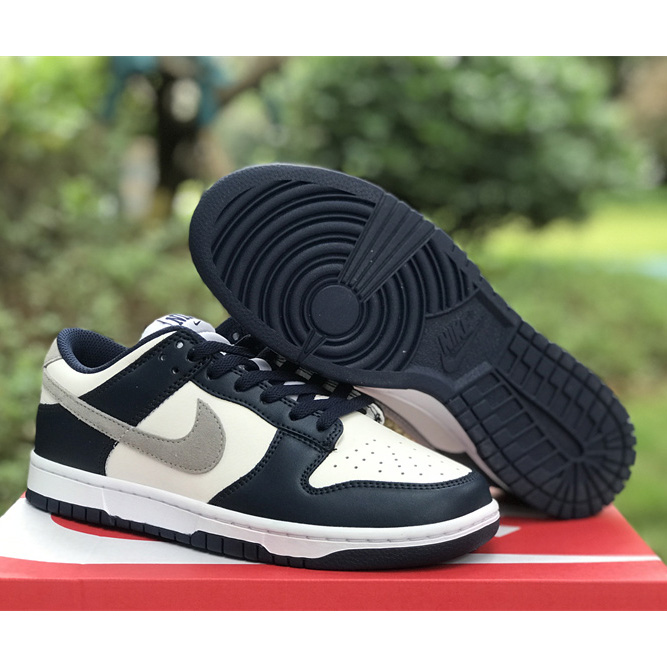 Nike Dunk Low “Midnight Navy” Sneakers     FD9749-400 - FashionPlug