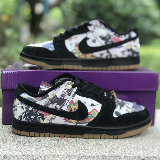 Supreme x Nike SB Dunk Low “Rammellzee”  Sneakers     FD8778-001 - FashionPlug