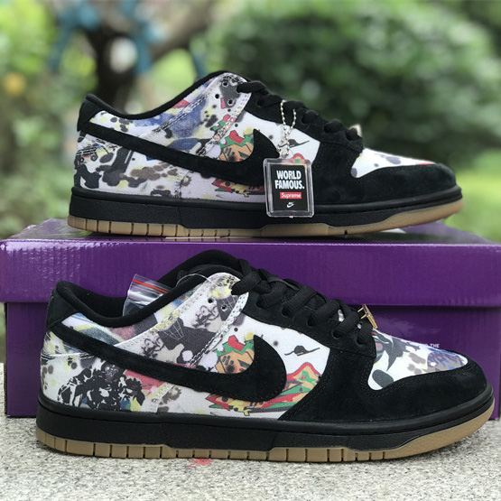 Supreme x Nike SB Dunk Low “Rammellzee”  Sneakers     FD8778-001 - FashionPlug