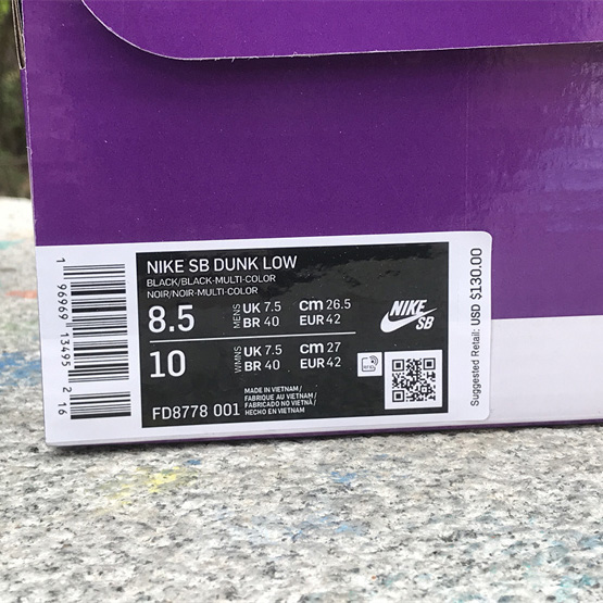 Supreme x Nike SB Dunk Low “Rammellzee”  Sneakers     FD8778-001 - FashionPlug