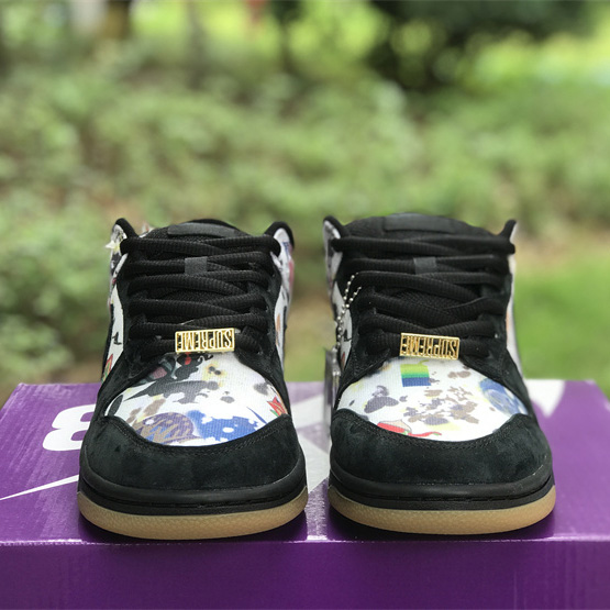 Supreme x Nike SB Dunk Low “Rammellzee”  Sneakers     FD8778-001 - FashionPlug