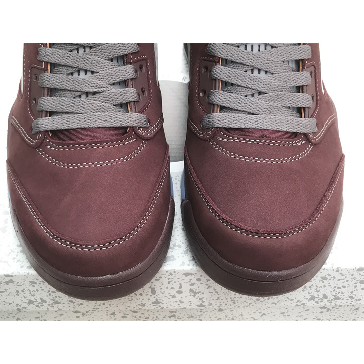 Air Jordan 5 “Burgundy” Sneakers      DZ4131-600 - FashionPlug