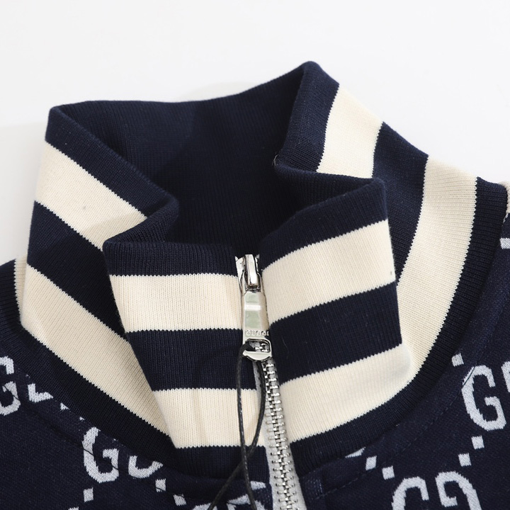 Gucci GG Jacquard Cotton Jacket - FashionPlug