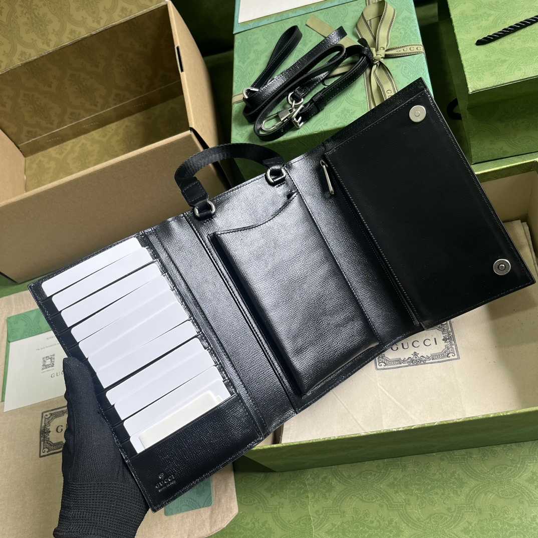 Gucci GG Top Handle Wallet(20-16-8.5cm) - FashionPlug