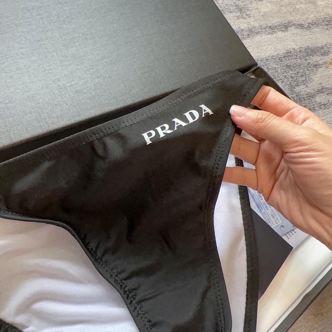 Prada Stretch Jersey Bikini - FashionPlug