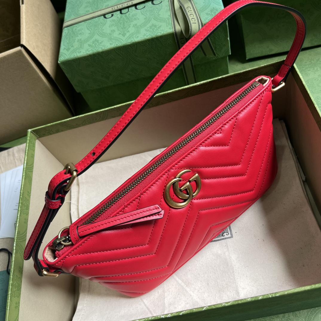 Gucci GG Marmont Small Shoulder Bag(23-12-10cm) - FashionPlug