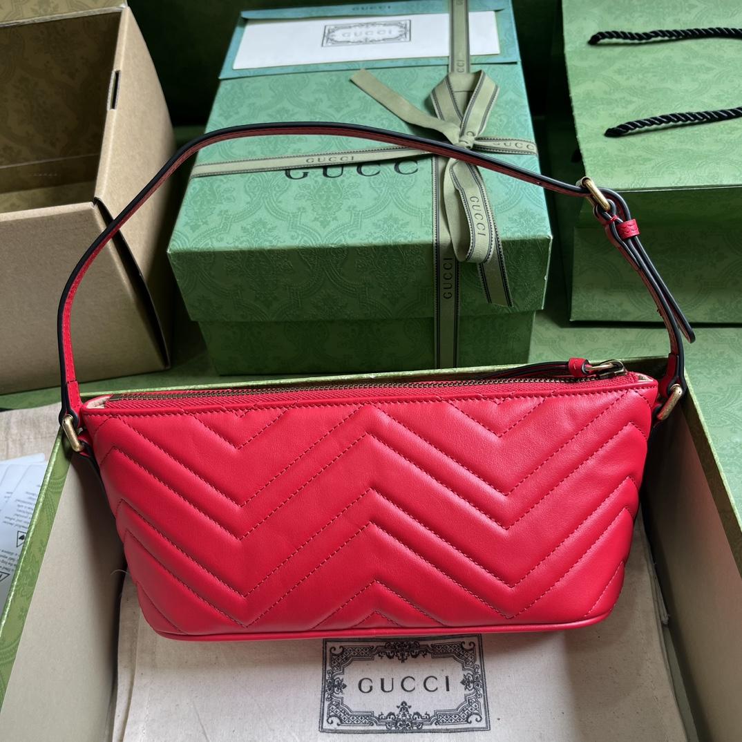 Gucci GG Marmont Small Shoulder Bag(23-12-10cm) - FashionPlug