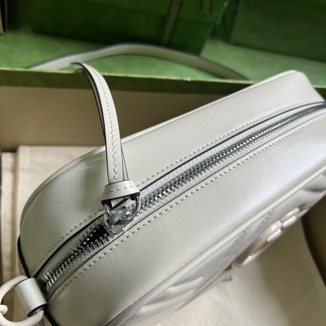 Gucci GG Marmont Matelassé Shoulder Bag(24*13*7cm) - FashionPlug