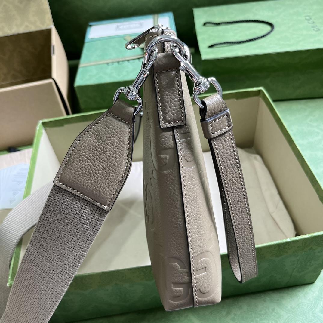 Gucci Jumbo GG Medium Messenger Bag(31-24.5-5cm) - FashionPlug