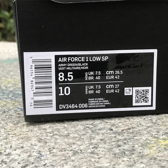 AMBush x Nike Air Force 1 Low Sneaker     DV3464-006 - FashionPlug