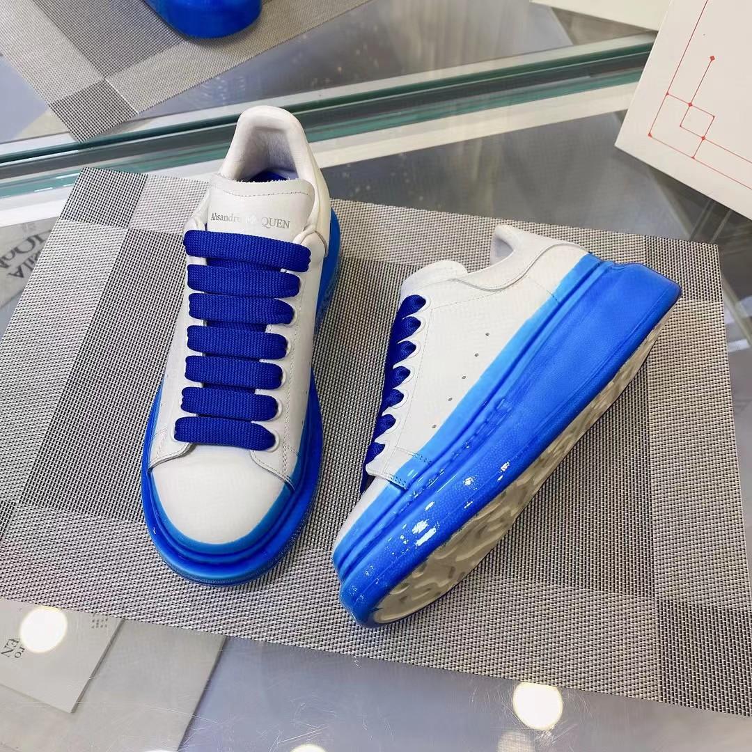 Alexander Mqueen Oversized Low-Top Sneakers - FashionPlug