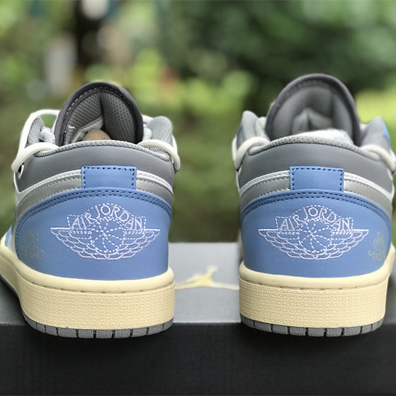Air Jordan 1 Low Sneaker   553558-053 - FashionPlug