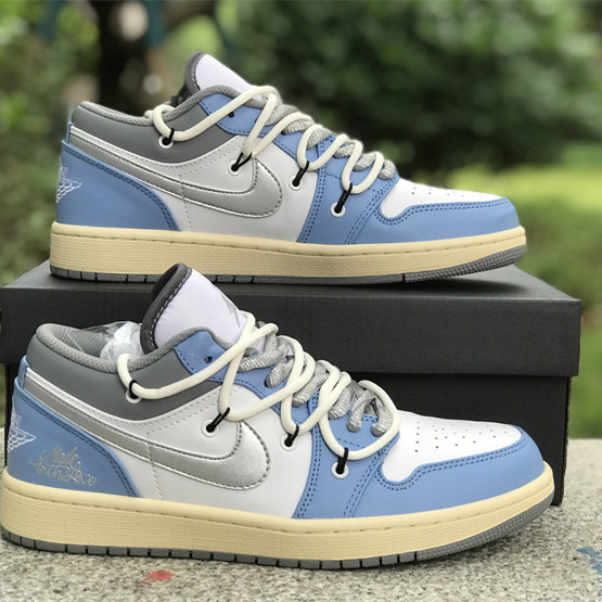 Air Jordan 1 Low Sneaker   553558-053 - FashionPlug