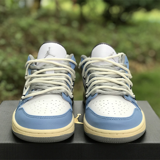 Air Jordan 1 Low Sneaker   553558-053 - FashionPlug