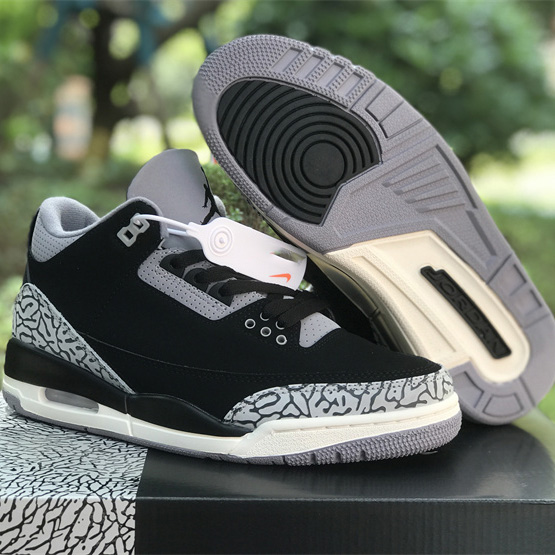 Air Jordan 3 WMNS “Off Noir” Sneakers   CK9246-001  - FashionPlug