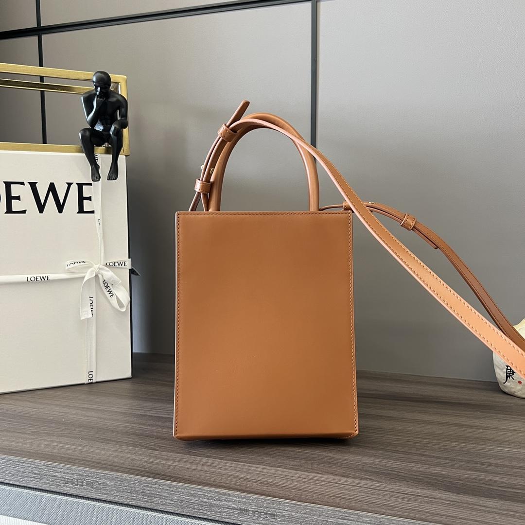 Loewe Standard A5 Tote In Sleek Calfskin - FashionPlug