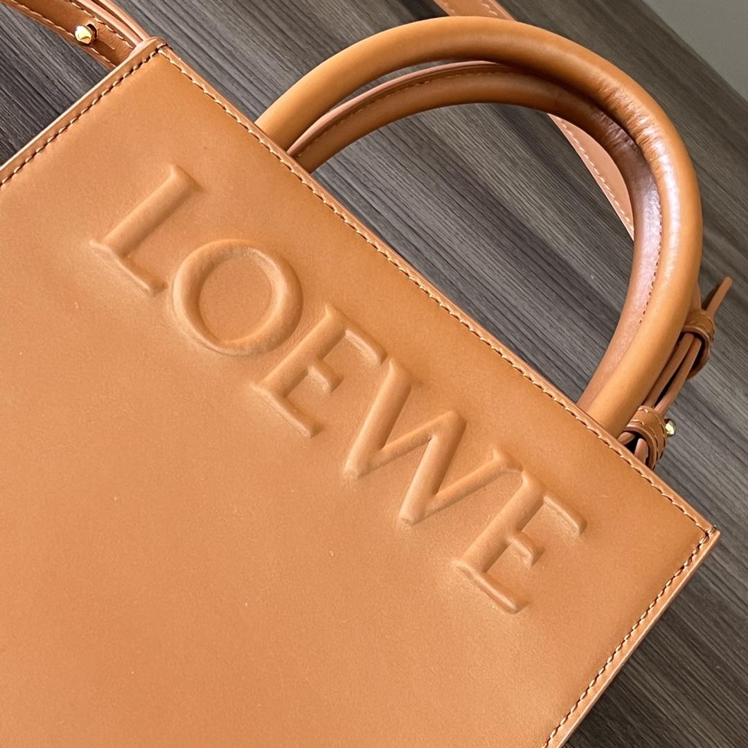 Loewe Standard A5 Tote In Sleek Calfskin - FashionPlug
