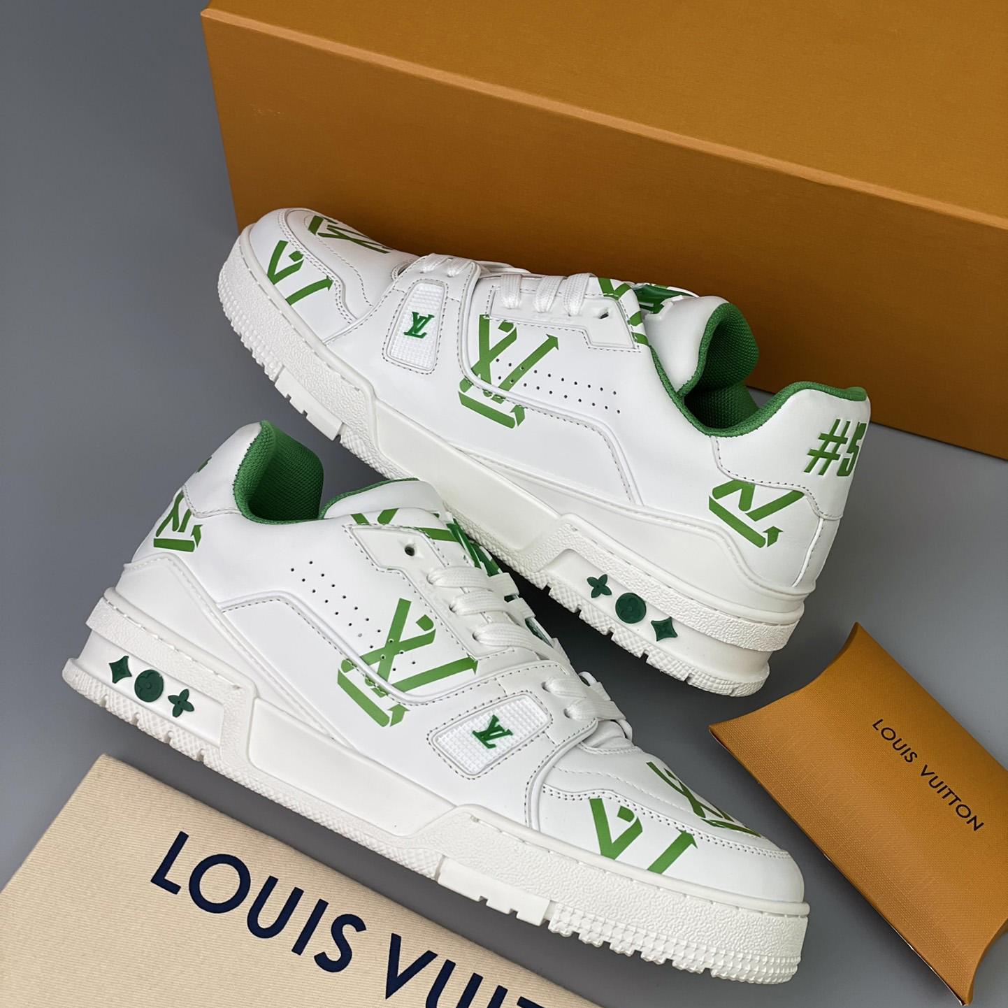 Louis Vuitton LV Trainer Sneaker       1AAGXF - FashionPlug
