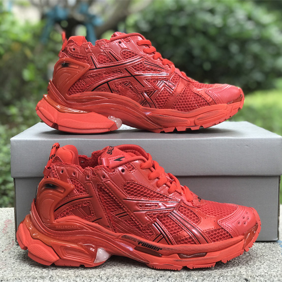 Balenciaga Runner Sneaker In Red - FashionPlug