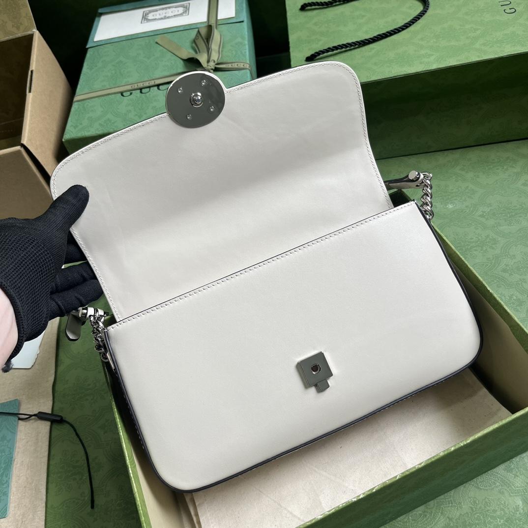Gucci Petite GG Small Shoulder Bag(27-15-5cm) - FashionPlug