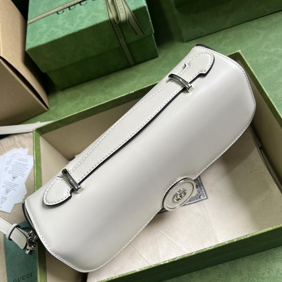 Gucci Petite GG Small Shoulder Bag(27-15-5cm) - FashionPlug