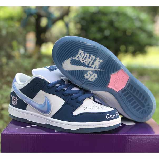 Born x Raised x Nike SB Dunk Low Sneaker    FN7819-400 - FashionPlug