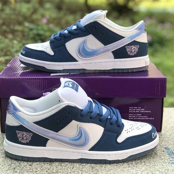 Born x Raised x Nike SB Dunk Low Sneaker    FN7819-400 - FashionPlug