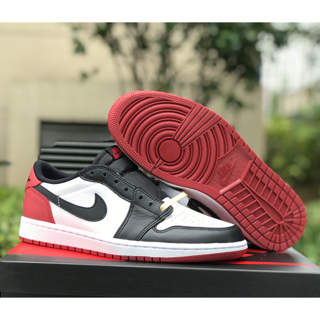 Air Jordan 1 Low OG “Black Toe” Sneaker     CZ0790-106 - FashionPlug