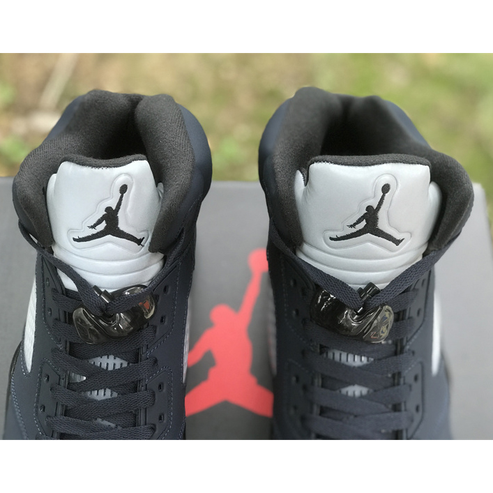 Air Jordan 5 “Georgetown” Sneakers      FD6812-400 - FashionPlug