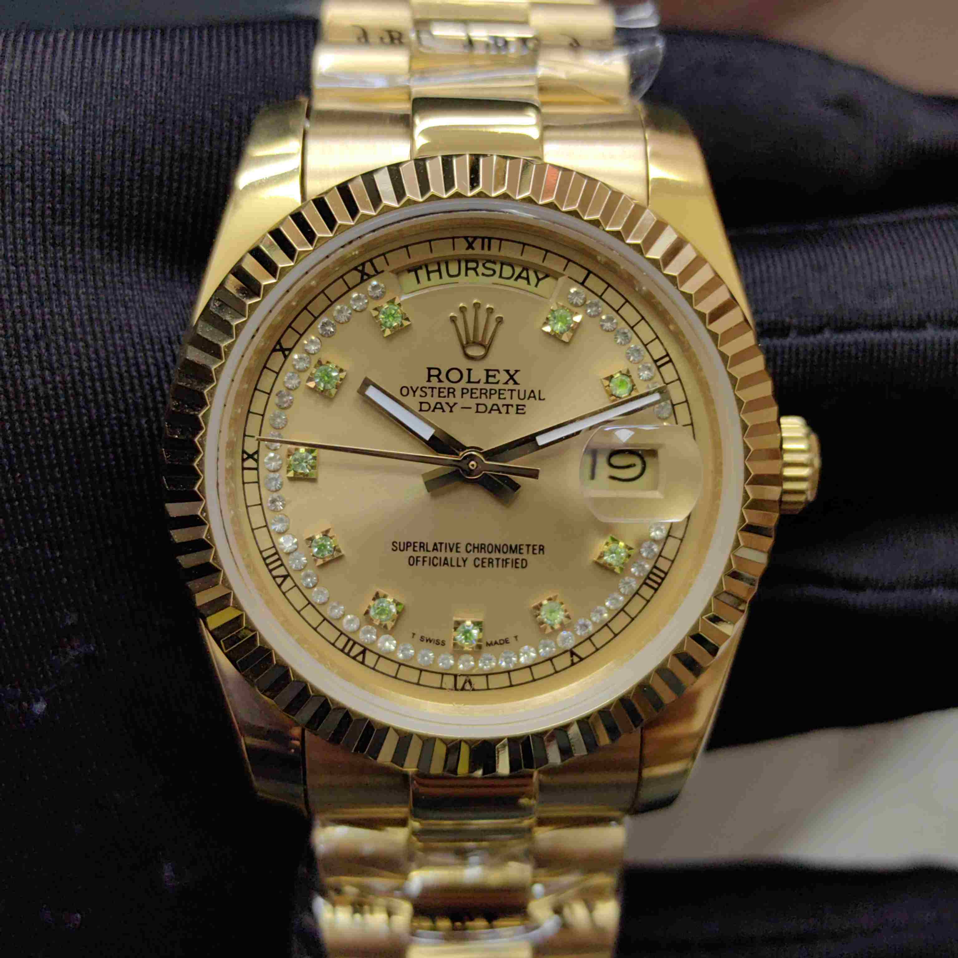 Rolex Day-Date Watch - FashionPlug