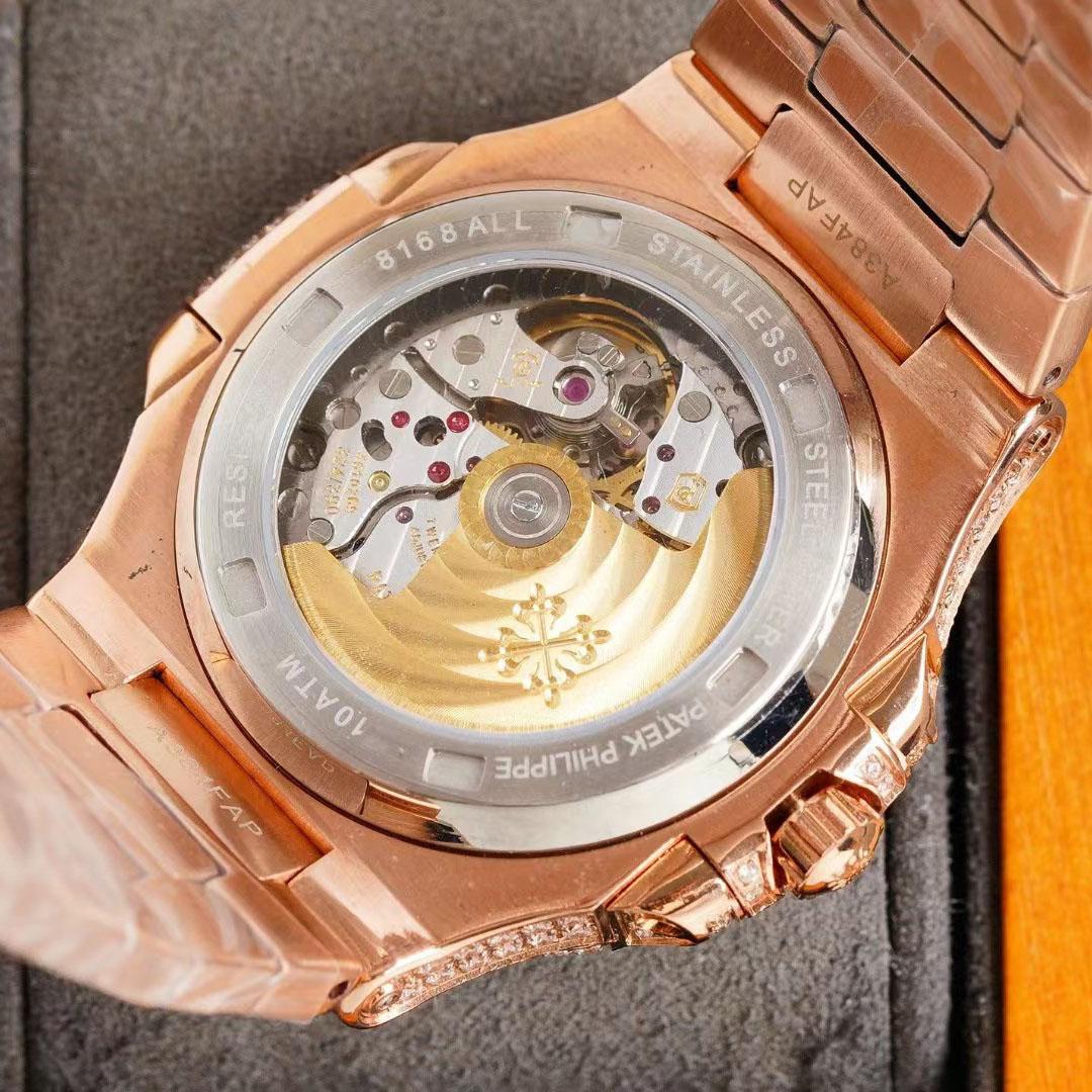 Patek Philipps Aquanaut Diamond Watch - FashionPlug